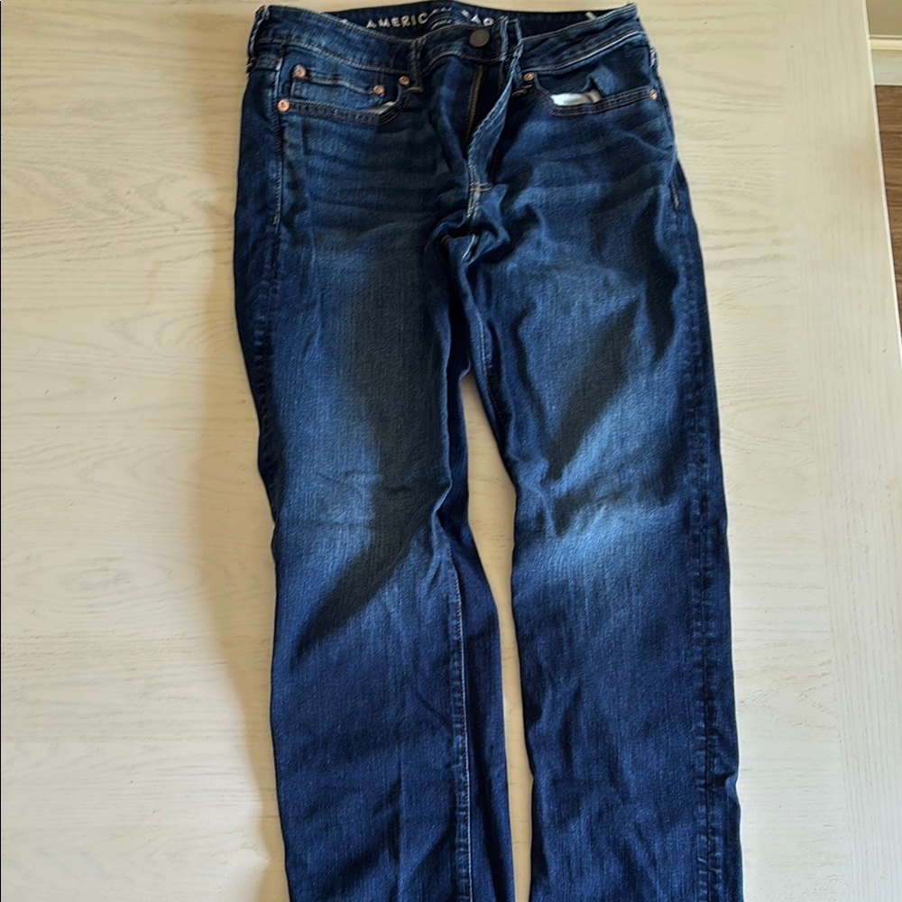 American Eagle Outfitters Blue Skinny Jeans
